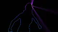 Neon Dancer - 7 HD Footage