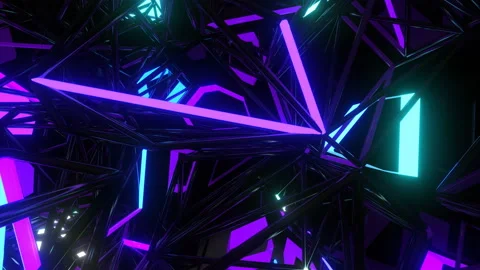 Neon Debris Stock Footage 170020760