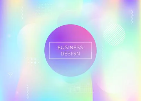 Neon Design. Digital Texture. Shiny Concept. Simple Flyer. Blue Stock Illustration
