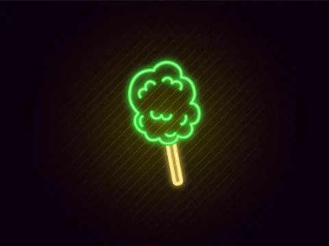 Neon Design Illustration Stock Illustration