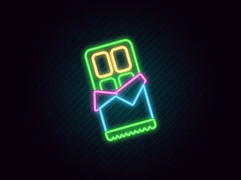 Neon Design Illustration Stock Illustration