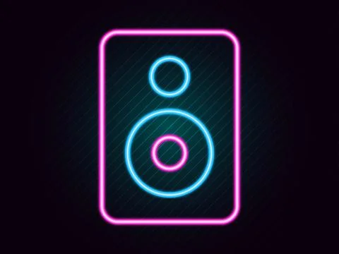 Neon Design Illustration Stock Illustration