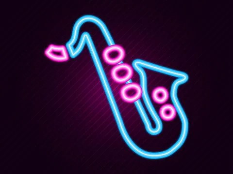 Neon Design Illustration Stock Illustration