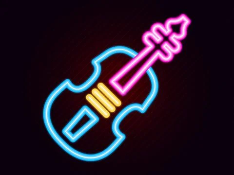 Neon Design Illustration Stock Illustration