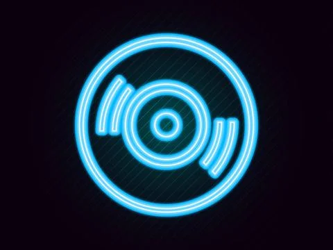 Neon Design Illustration Stock Illustration