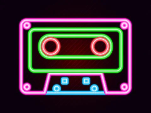 Neon Design Illustration Stock Illustration