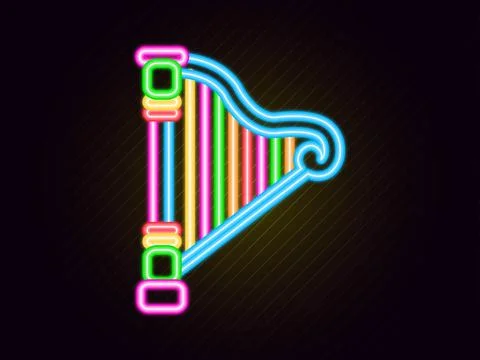 Neon Design Illustration Stock Illustration