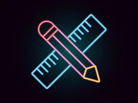 Neon Design Illustration Stock Illustration