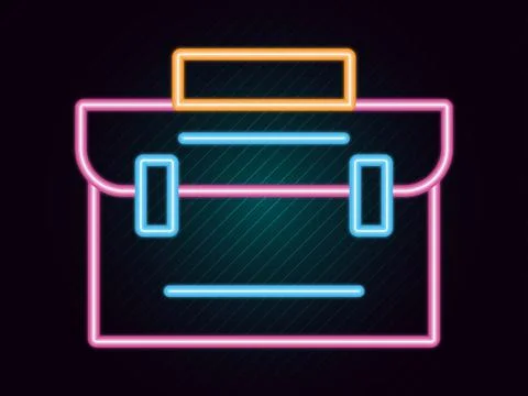 Neon Design Illustration Stock Illustration