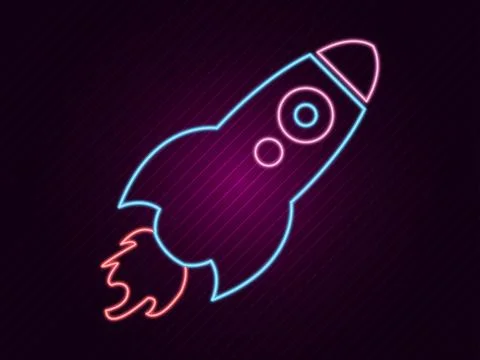 Neon Design Illustration Stock Illustration