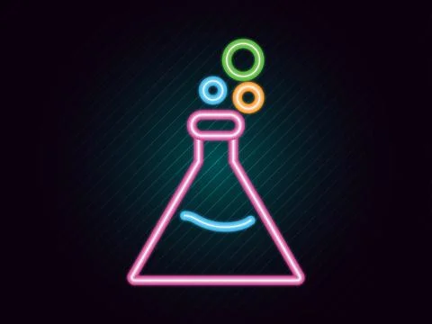 Neon Design Illustration Stock Illustration
