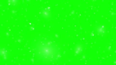 Neon digital particles floating on vibrant green background. Abstract glowing 스톡 동영상 340118797