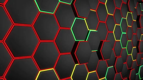 Neon disco background. Loop Video stock 292788304