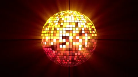Neon Disco ball seamless VJ loop animati... | Stock Video | Pond5