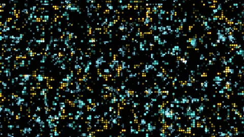 Neon Dots Stock Footage 163206364