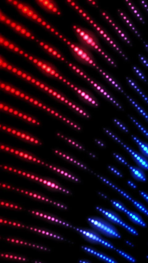 Neon Dots Light Colorful Background. 4K vertical video Stock-Footage 316838637