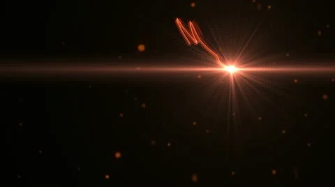 Neon dragon Stock Footage 10868760