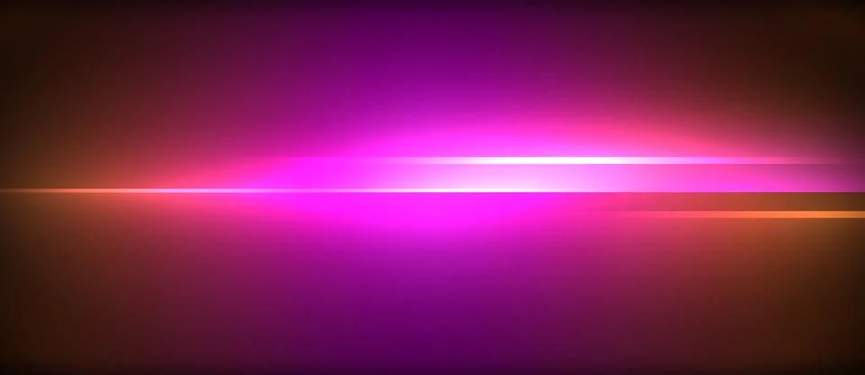 Neon dynamic diagonal light rays background. Techno digital geometric concept Stock Illustration