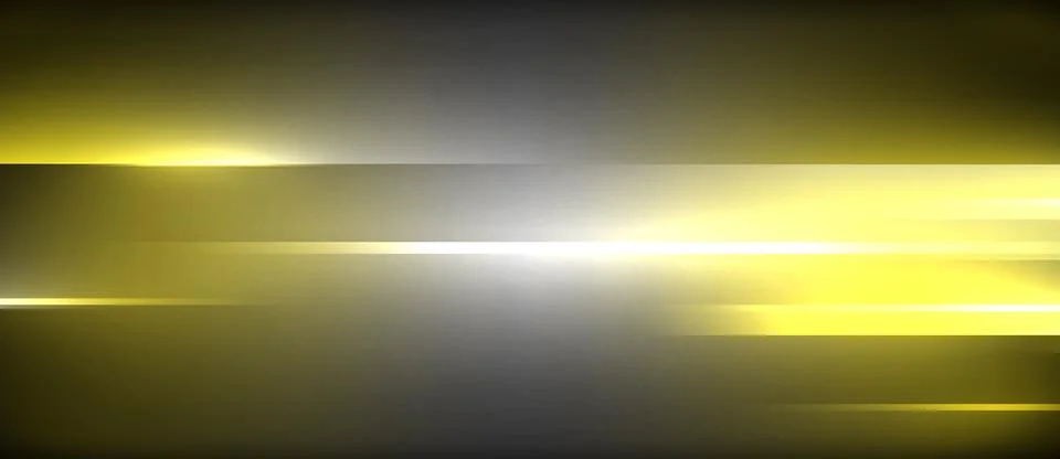 Neon dynamic diagonal light rays background. Techno digital geometric concept Stock Illustration