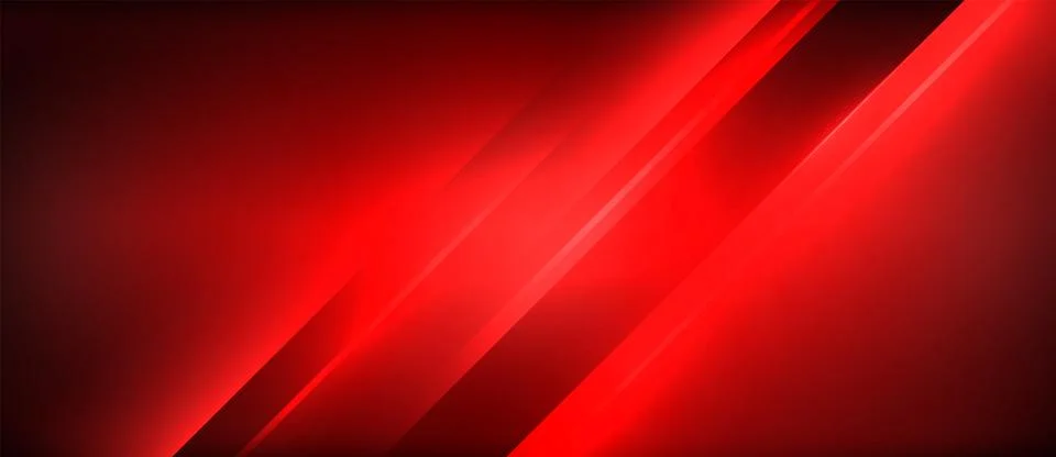 Neon dynamic diagonal light rays background. Techno digital geometric concept Stock Illustration