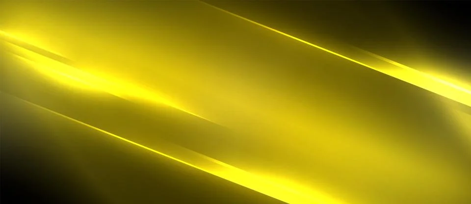 Neon dynamic diagonal light rays background. Techno digital geometric concept 스톡 일러스트