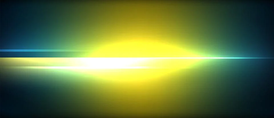 Neon dynamic diagonal light rays background. Techno digital geometric concept Stock Illustration
