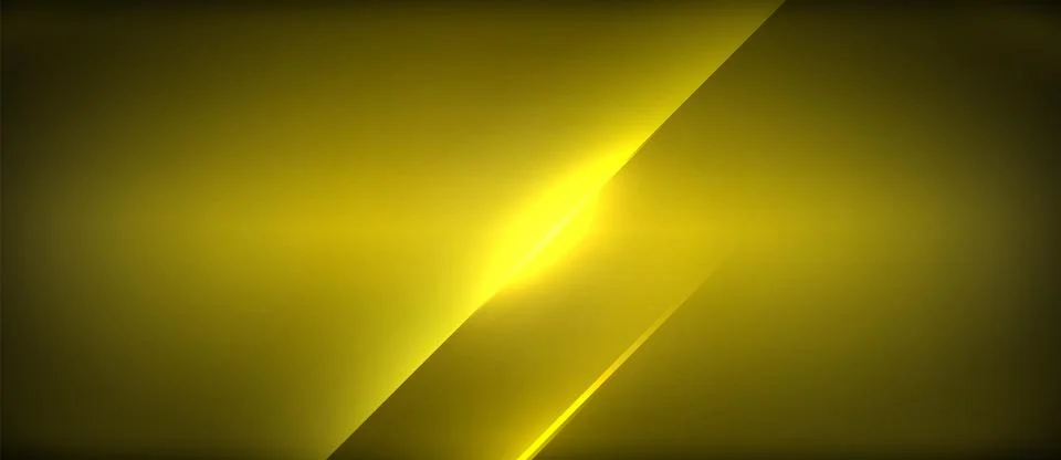 Neon dynamic diagonal light rays background. Techno digital geometric concept Stock Illustration