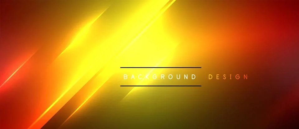Neon dynamic diagonal light rays background. Techno digital geometric concept 스톡 일러스트