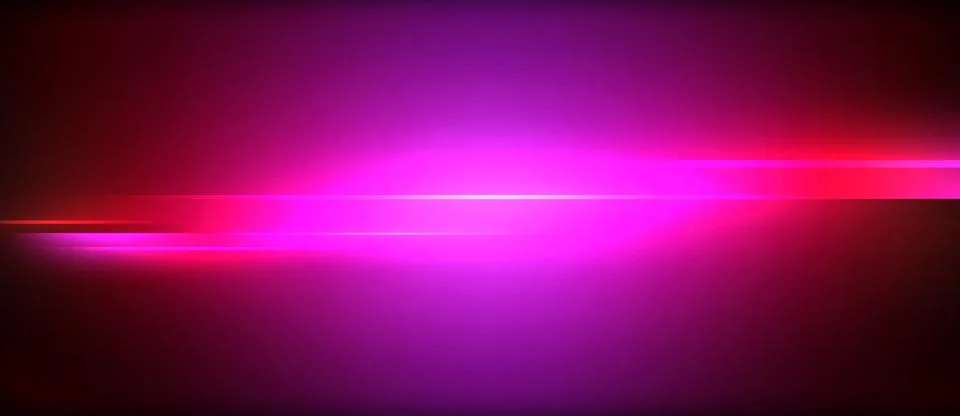 Neon dynamic diagonal light rays background. Techno digital geometric concept 스톡 일러스트