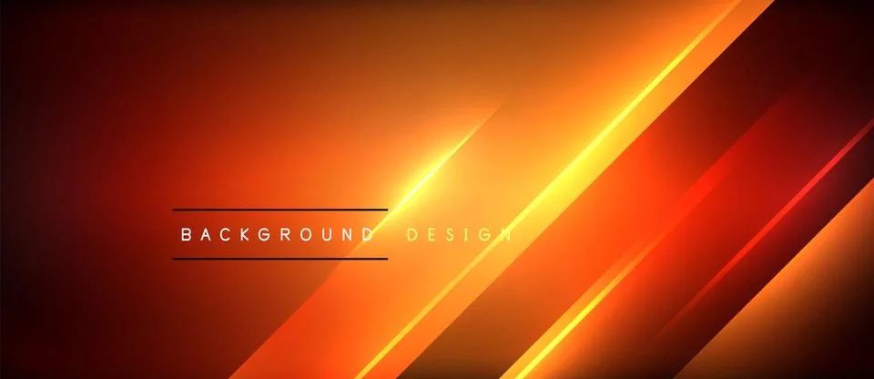 Neon dynamic diagonal light rays background. Techno digital geometric concept 스톡 일러스트
