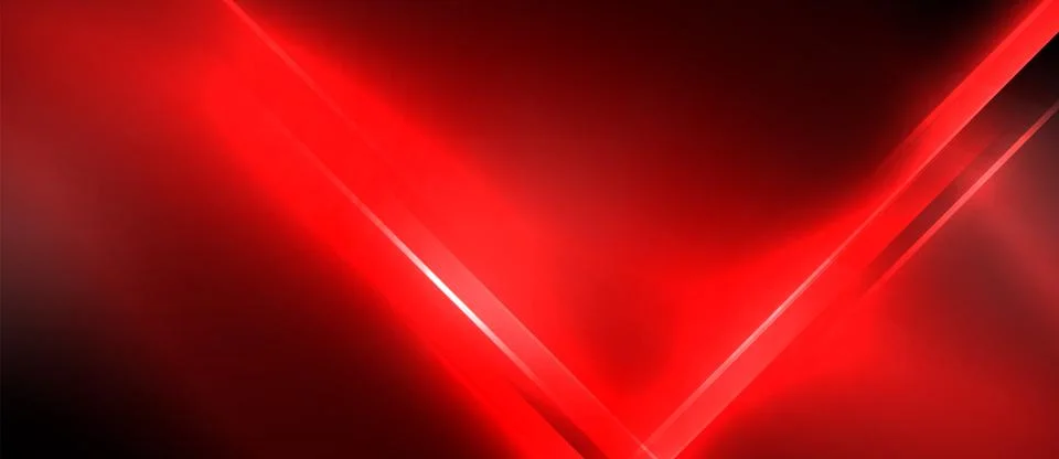 Neon dynamic diagonal light rays background. Techno digital geometric concept 스톡 일러스트