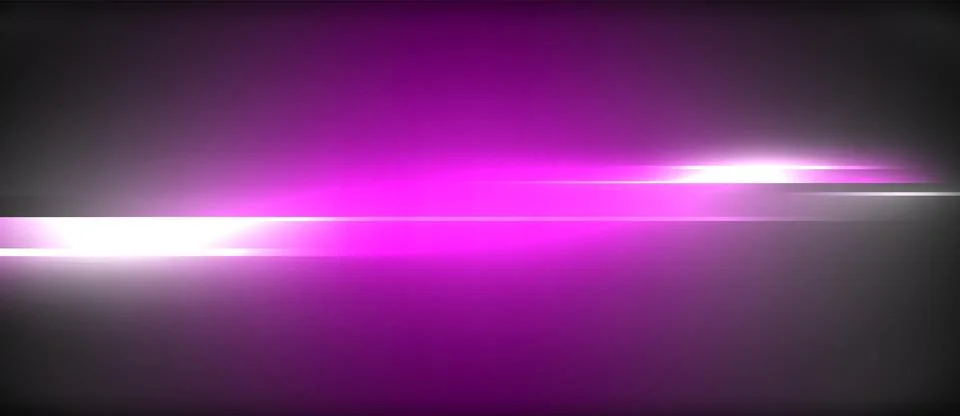 Neon dynamic diagonal light rays background. Techno digital geometric concept 스톡 일러스트