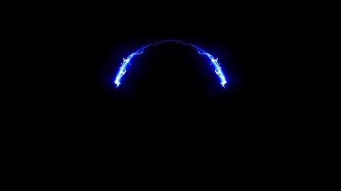 Neon effect light trail Circle Loop animation Endless circular pattern.Glit.. Stock Footage 262210576