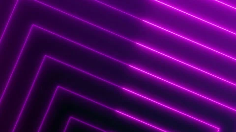 Neon effect square shape spinning motion looping. Stock-Footage 154643186