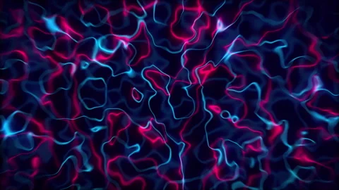 Neon electric glowing lines abstract background Stock Footage 170917606