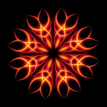 Neon element Illustrazione stock