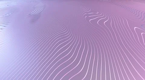 Neon empty blank waves structure background with blue pink gradient night Stock Illustration