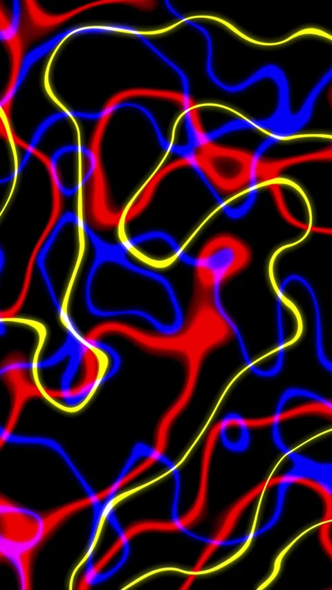 Neon Energy Lines Abstract Background vertical 1 Stock-Footage 320409350