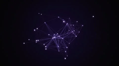 Neon energy net 4k 库存影片 337687969
