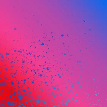 Neon explosion paint splatter artistic template design. Colorful ink texture Stock Illustration