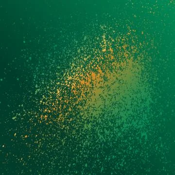 Neon explosion paint splatter artistic template design. Colorful ink texture  Illustrazione stock