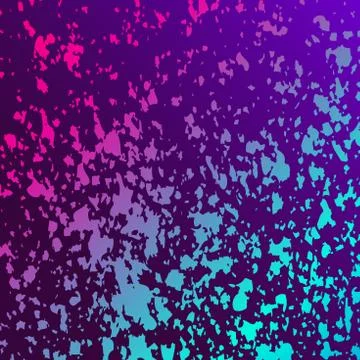 Neon explosion paint splatter artistic template design. Colorful ink texture  Stock Illustration