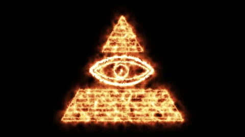 Neon Eye symbol. Stock Footage 167150371