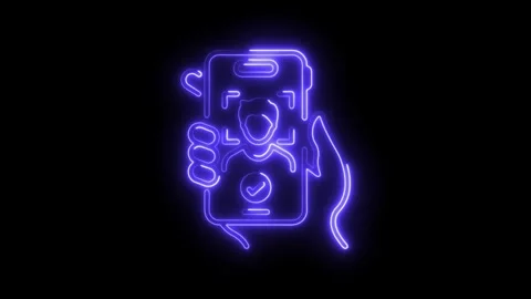 Face Verification Phone Stock Videos – Royalty-Free HD & 4K Videos