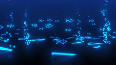 Neon Fish Stock Footage 149031307