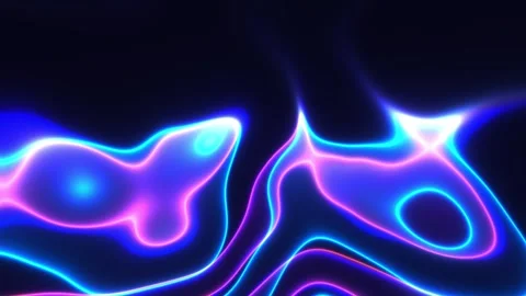 Neon flame motion background loop animated Stock Footage 322602118
