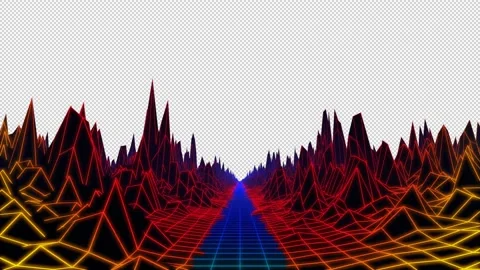 Neon Flight Frame 1 動画素材 163750643