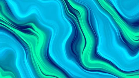 Neon Fluid Abstract Background Stock Illustration