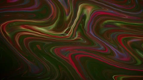 Neon Fluid Flow Seamless Loop Motion Background Stock Footage 340633608