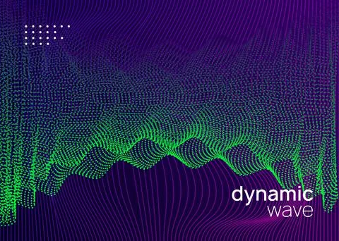 Neon flyer trance event. Techno dj party. Electro dance music. E Stock Illustration